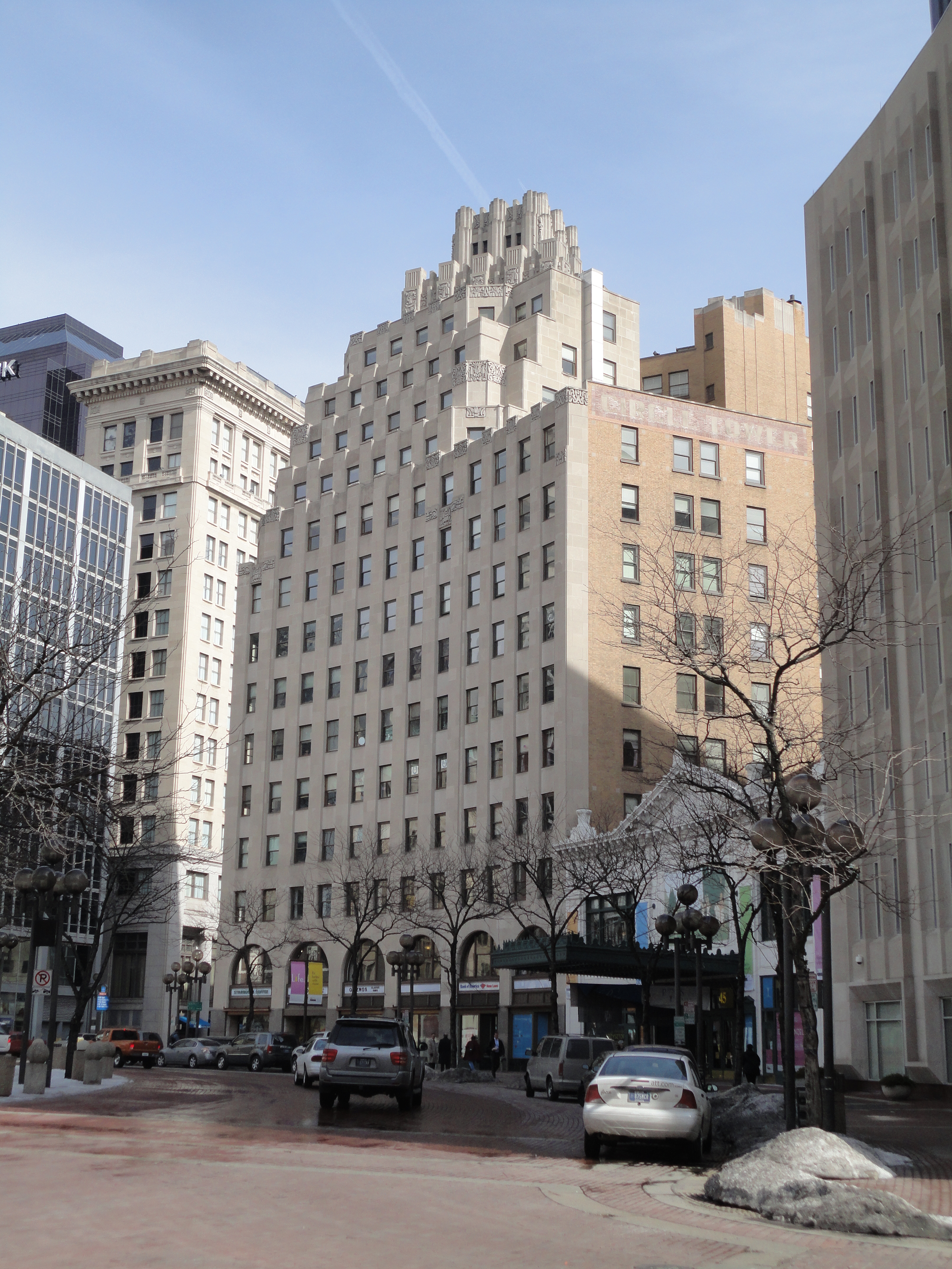 Real Assets & Credit — Circle Tower, Indianapolis (real distressed office building)